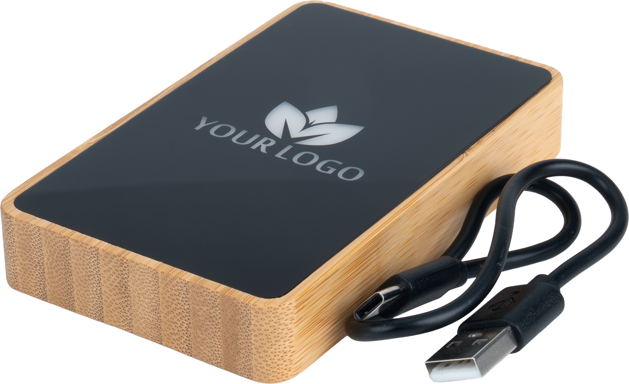 Power Bank 5000 mAh z podświetlanym logo P148229K