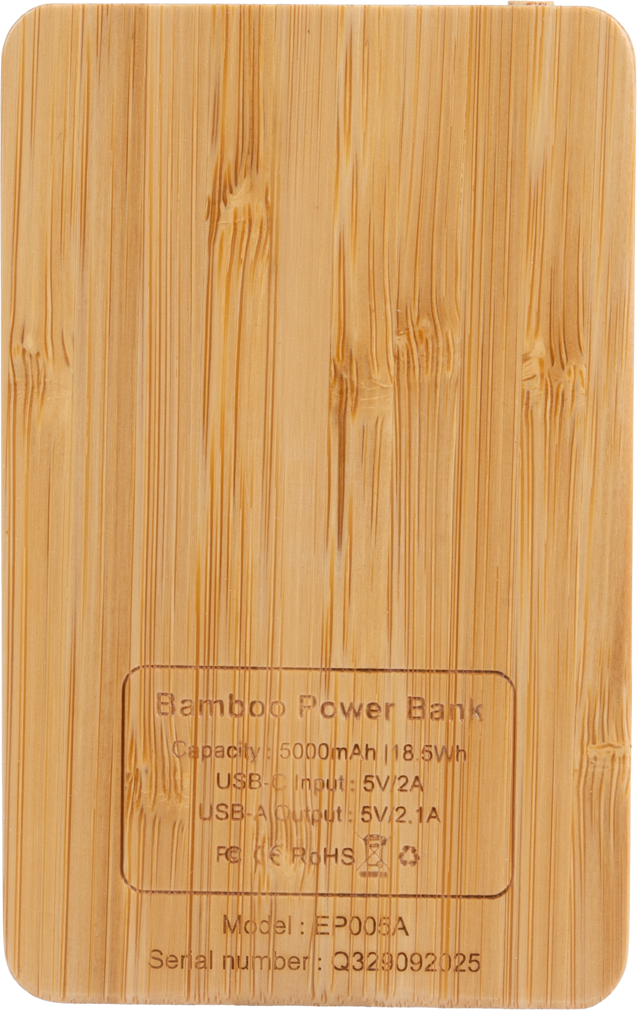 Power Bank 5000 mAh z podświetlanym logo P148229K