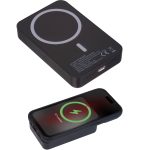 Power bank magnetyczny z ABS z recyklingu 10000 mAh DONNA P154140K 
