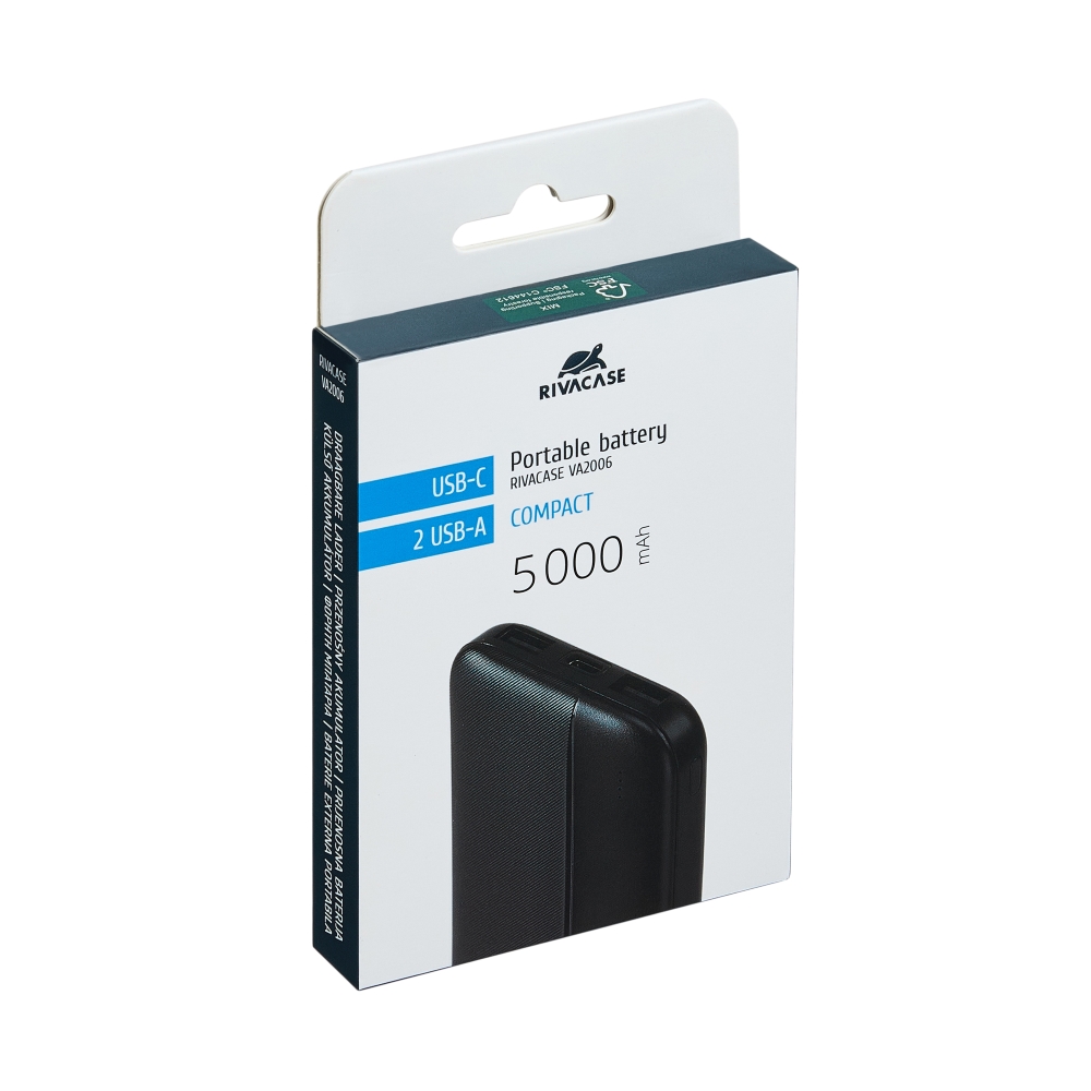Power Bank VA2006 5000 mAh RIVACASE P154625G