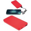 Power bank z ABS z recyklingu 10000 mAh PRESTON P154086K czerwony Power bank z ABS z recyklingu 10000 mAh PRESTON P154086K czerwony