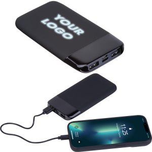 Power bank z podświetlanym logo 8000 mAh FLOYD P154141K 