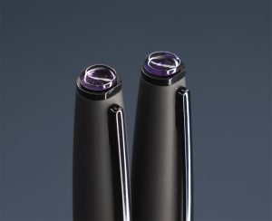 Zestaw piór z Ametystem P064968J 