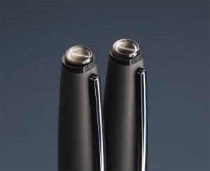 Zestaw piór z Obsydianem P064966J 