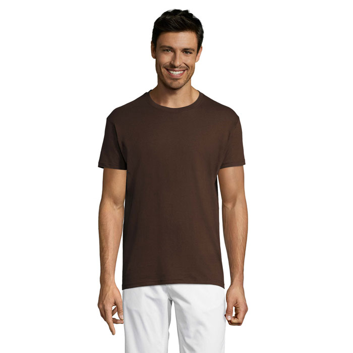 Koszulka REGENT Unisex 150g P128177O chocolate