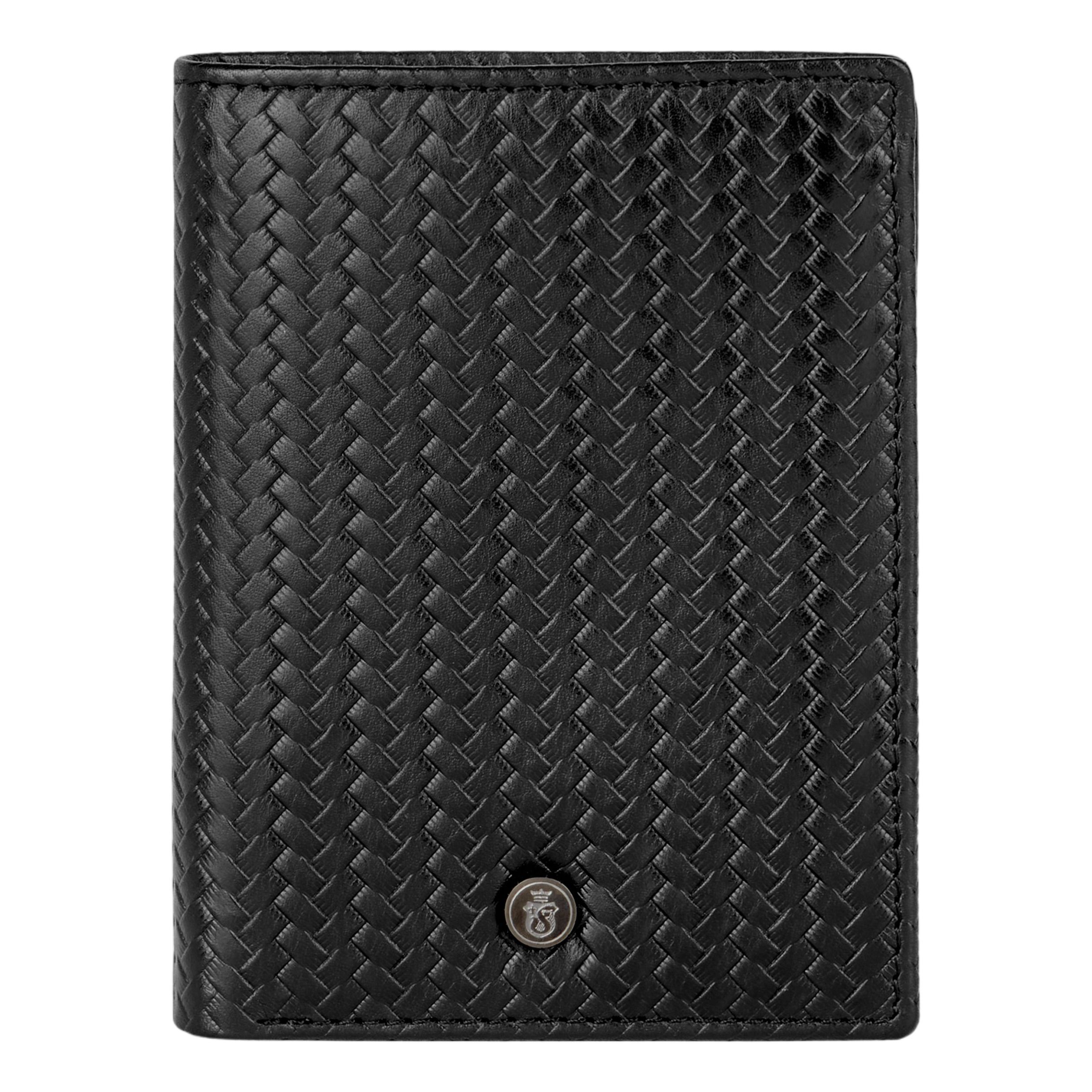 Składane etui na karty Interlace Czarne P153332P