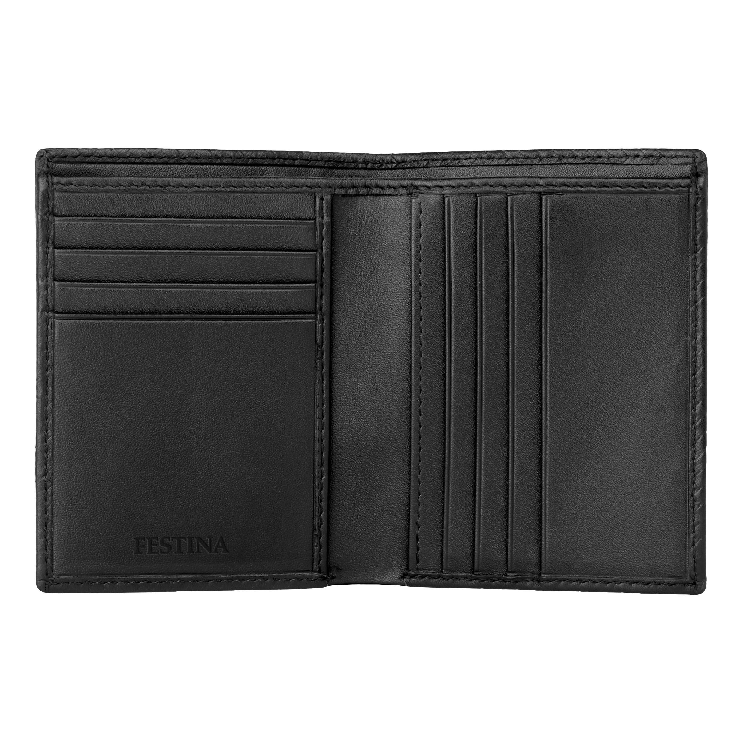 Składane etui na karty Interlace Czarne P153332P