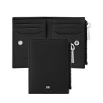 Składane etui na karty Jefferson Czarne P153385P 