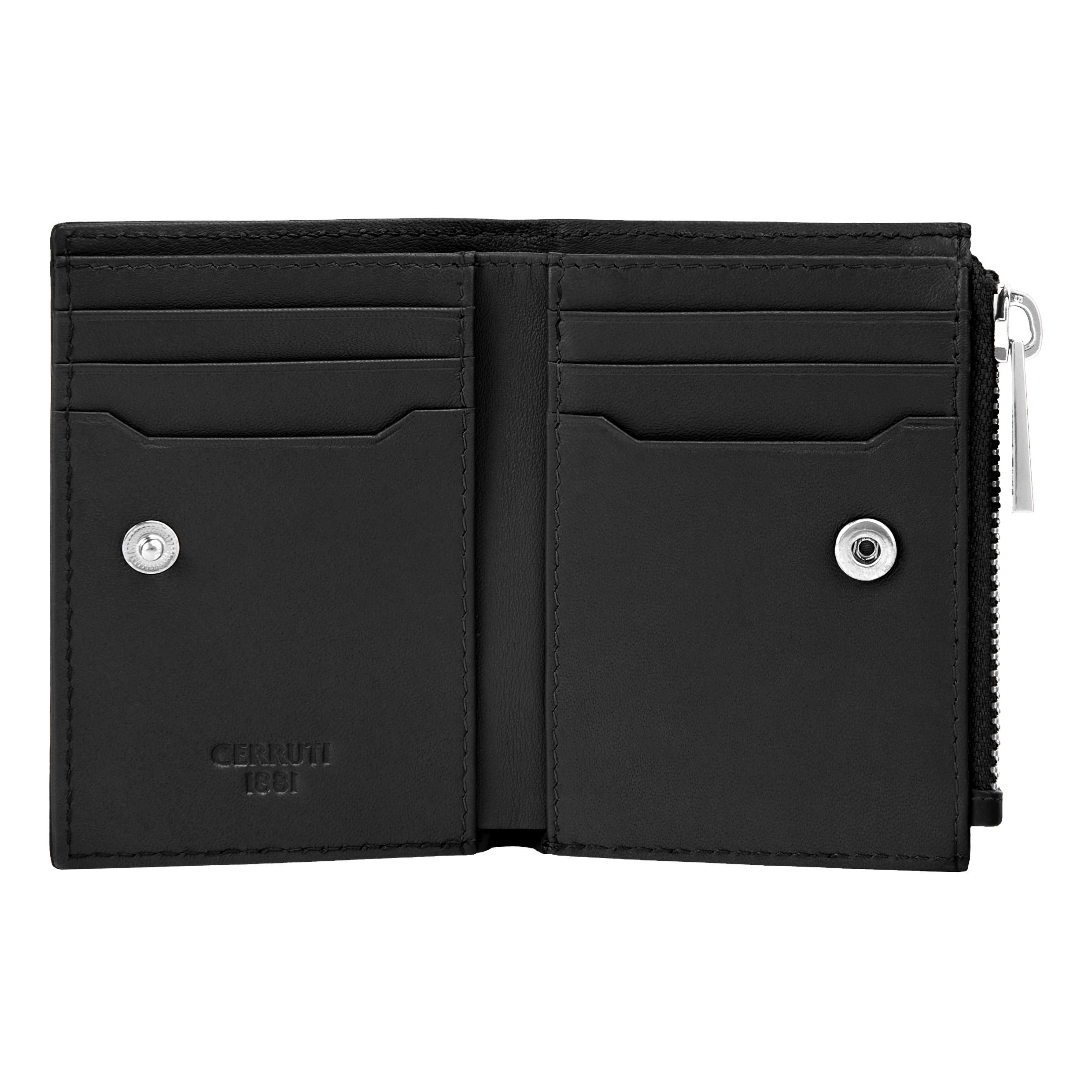 Składane etui na karty Jefferson Czarne P153385P
