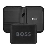 Teczka konferencyjna A5 Boss Cut Out Czarny & Szary P153662P 