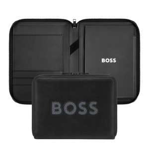 Teczka konferencyjna A5 Boss Cut Out Czarny & Szary P153662P 