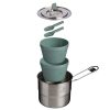 The Wildfare Go Two Bowl Cookset 1.1 L / 1.25 QT P154522P