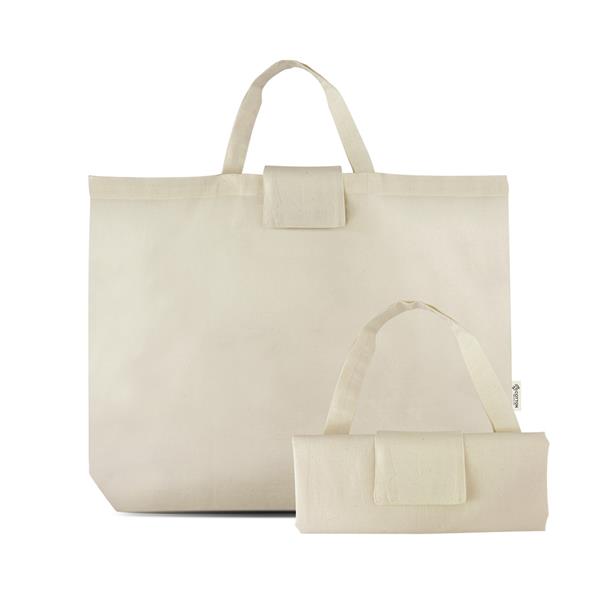 Torba 140G z recyklingowanej bawełny i RPET / ReciCottonfold P152323P PM-IP31118980