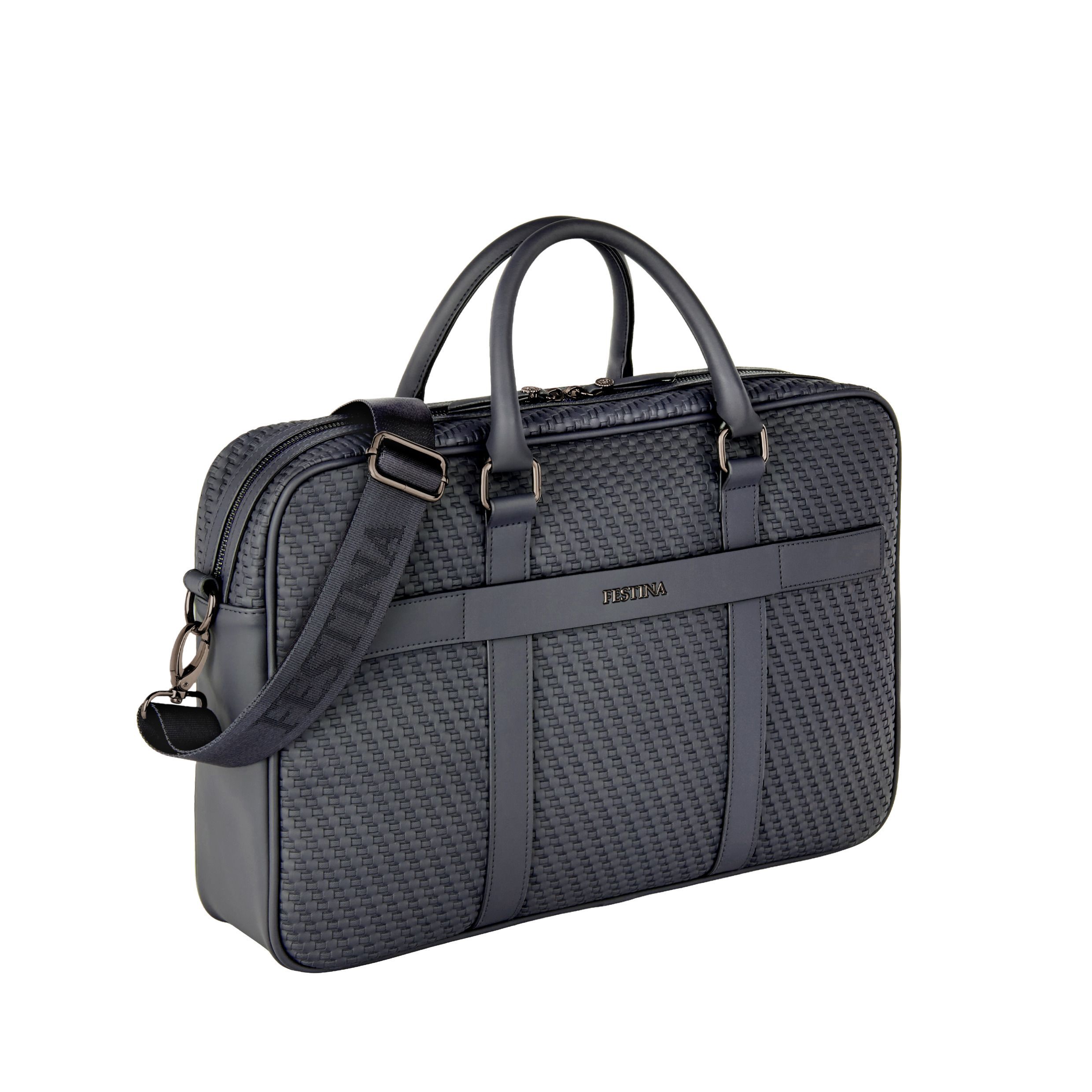 Torba na dokumenty Interlace Granatowa P153372P 3 Torba na dokumenty Interlace Granatowa P153372P