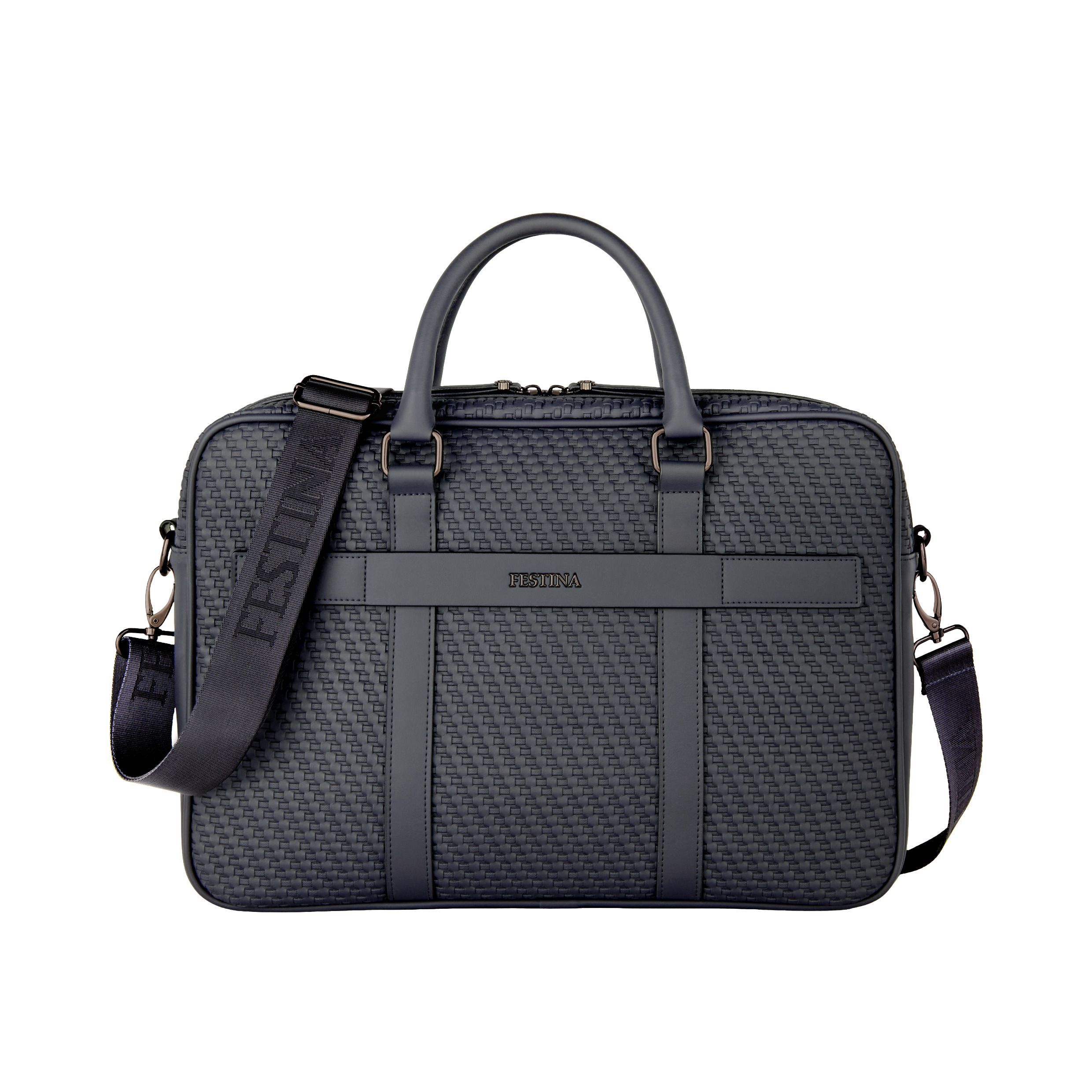 Torba na dokumenty Interlace Granatowa P153372P PM-FTD629N