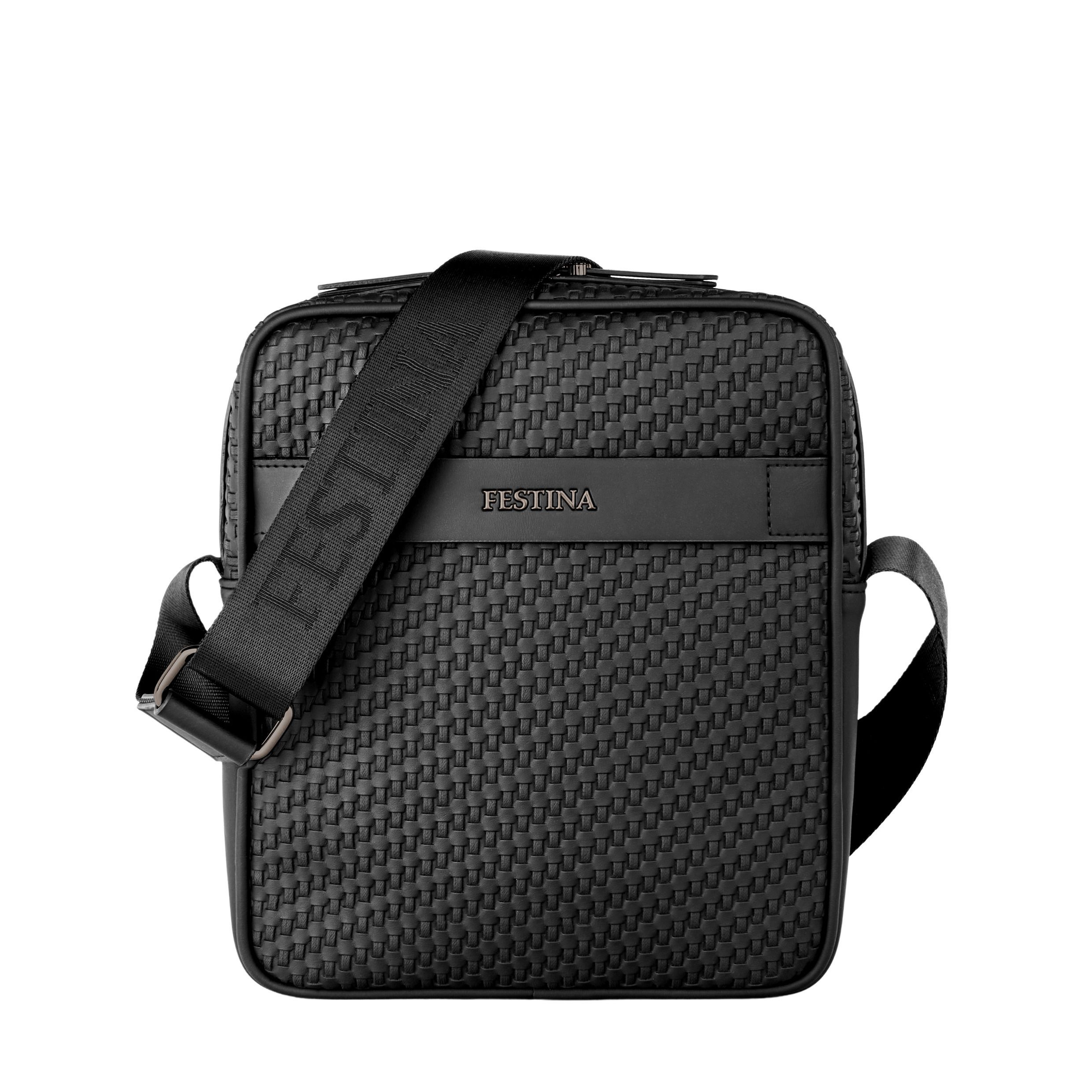 Torba reporterska Interlace Czarna P153375P PM-FTR629A
