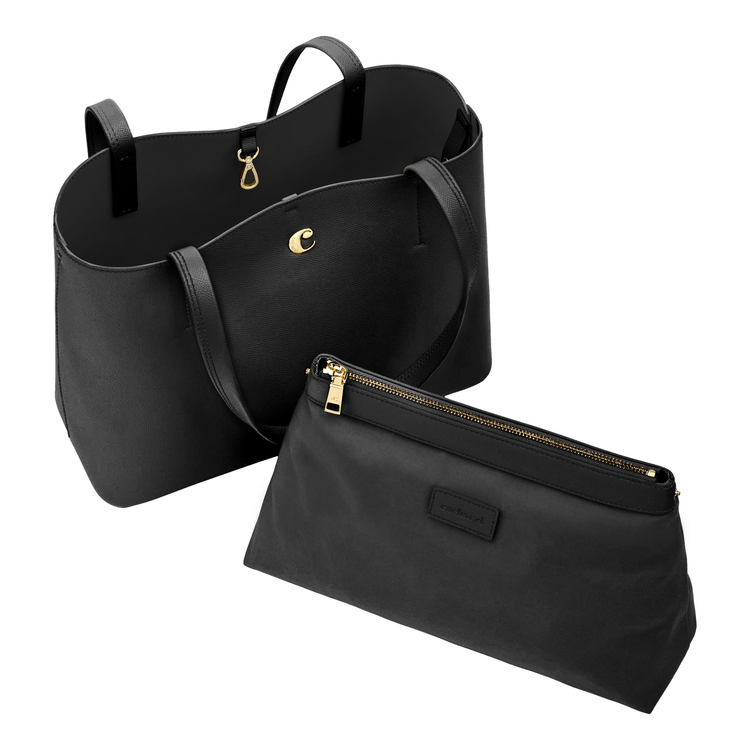 Torba zakupowa Séraphine Czarna P153316P