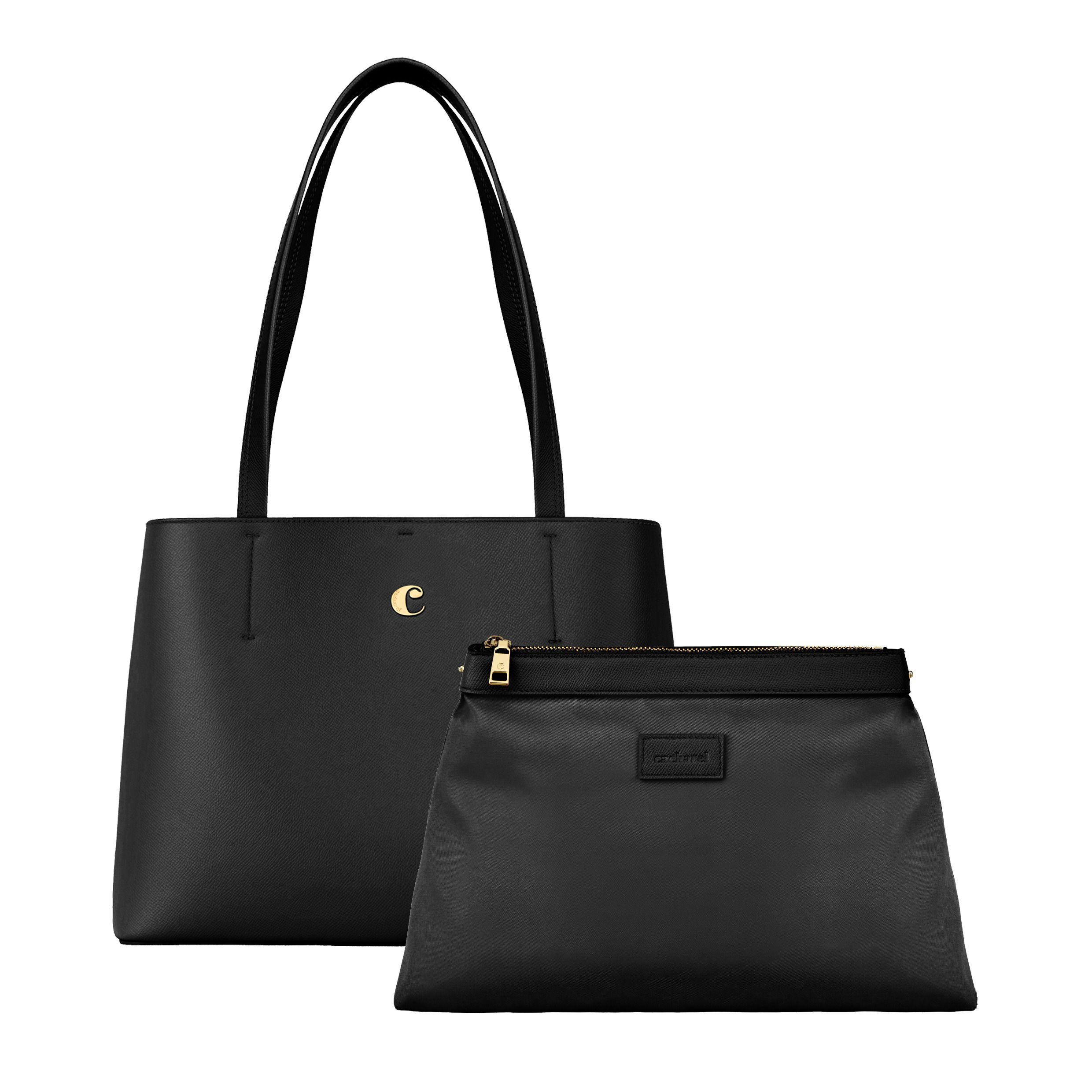 Torba zakupowa Séraphine Czarna P153316P