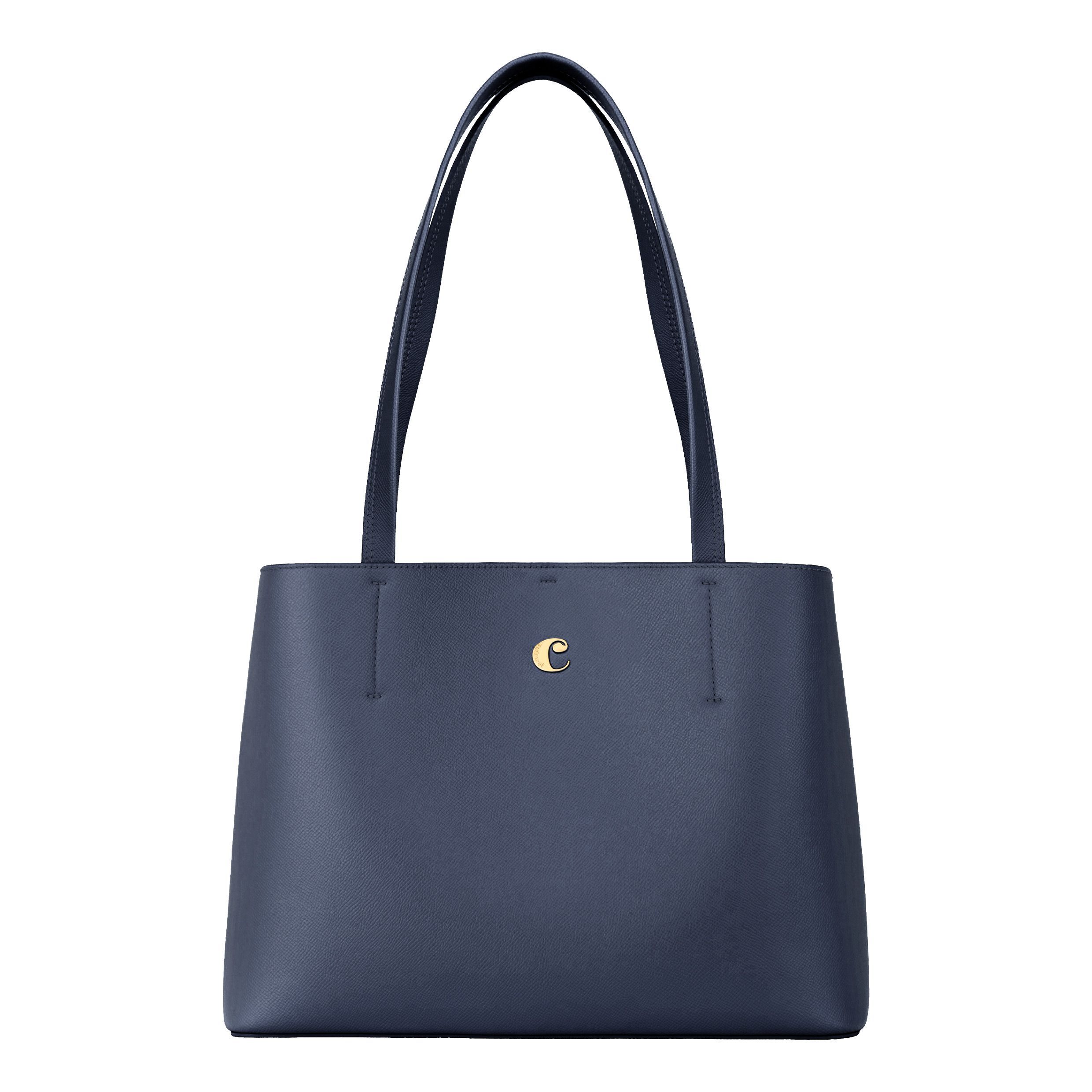 Torba zakupowa Séraphine Granatowa P153319P PM-CTS638N