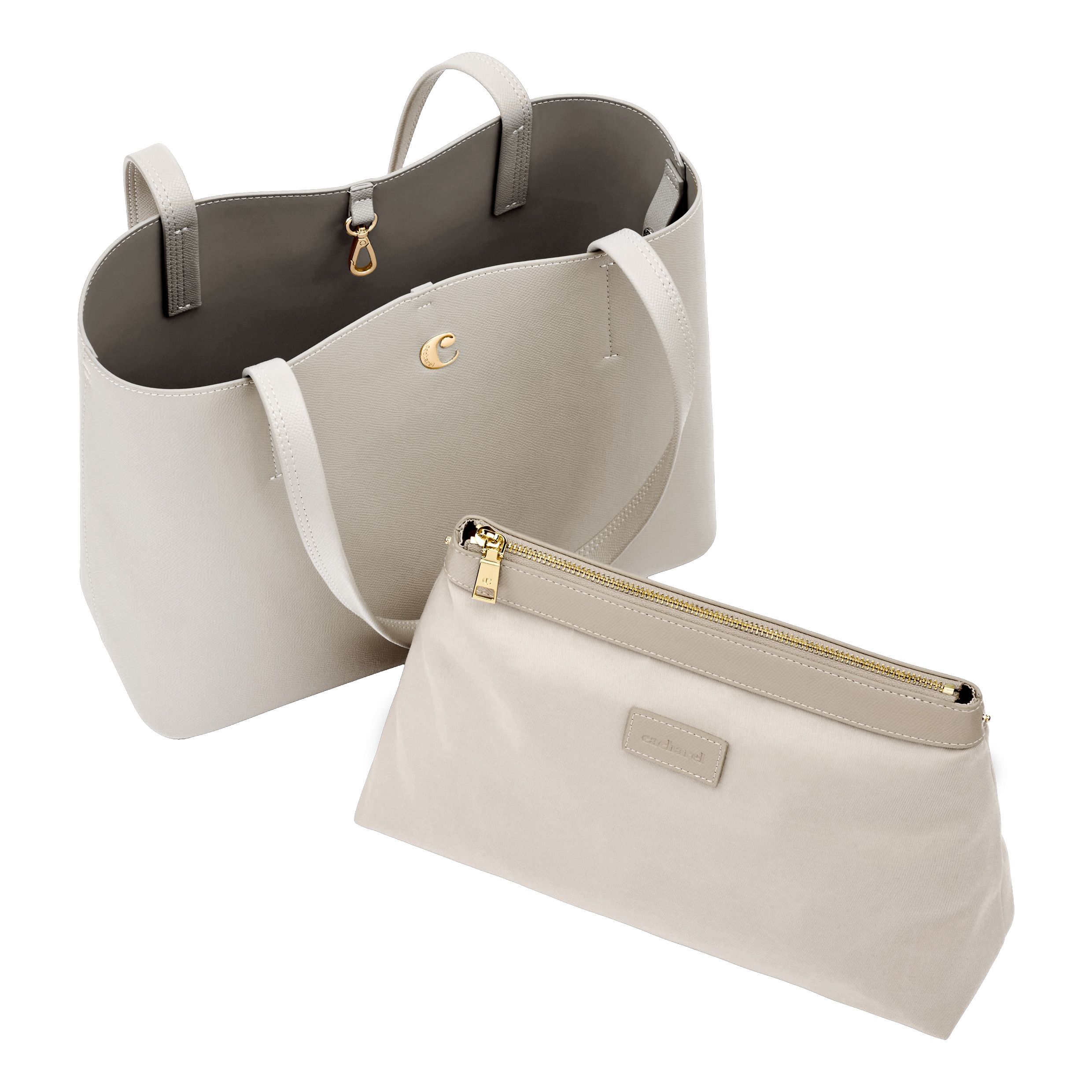 Torba zakupowa Séraphine Jasnoszara P153318P 2 Torba zakupowa Séraphine Jasnoszara P153318P
