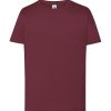 Tsrk 190 premium kid t-shirt P138035H burgundy