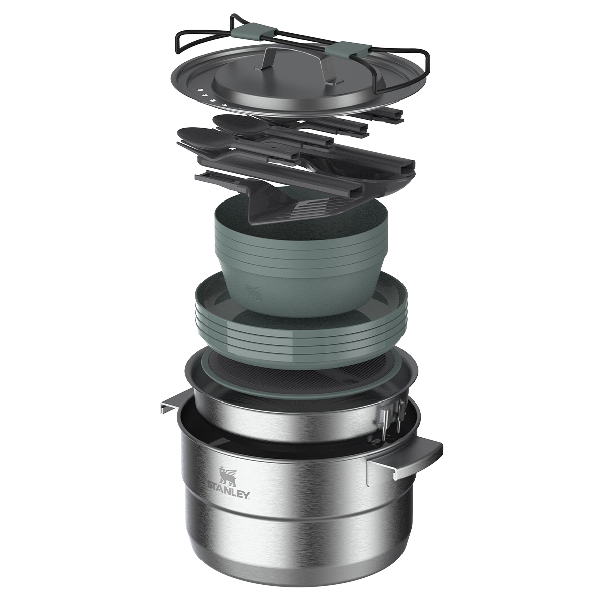 Wildfare Core Full Serve Cookset 3.78 L / 4 QT P154526P 2 Wildfare Core Full Serve Cookset 3.78 L / 4 QT P154526P