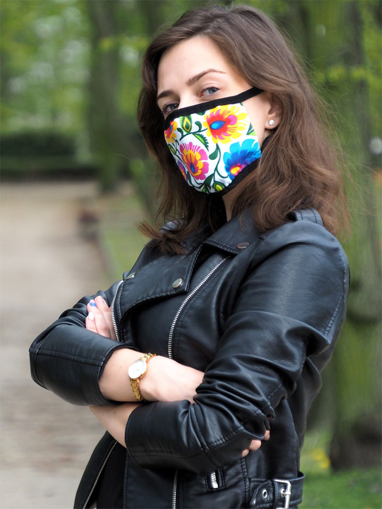 Maseczka bawełniana MARS PRO (rozm.M) z kieszonką i filtrem HEPA P065001J 5 Maseczka bawełniana MARS PRO (rozm.M) z kieszonką i filtrem HEPA P065001J