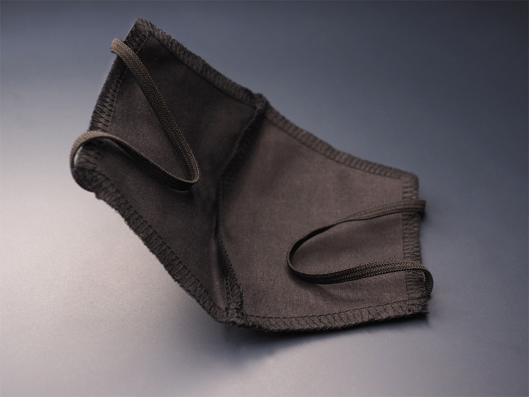 Maseczka bawełniana BLACK-BLACK P054592J