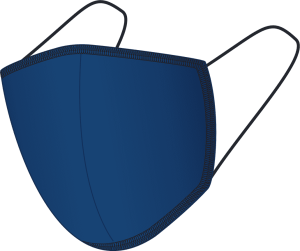 Maseczka bawełniana BLACK-BLACK P054591J 