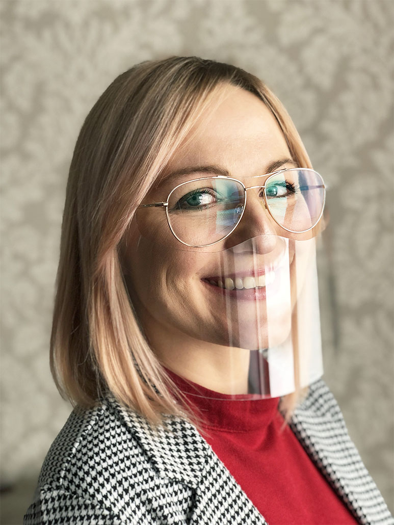 Przyłbica na okulary VISOR P065086J JA-1586162
