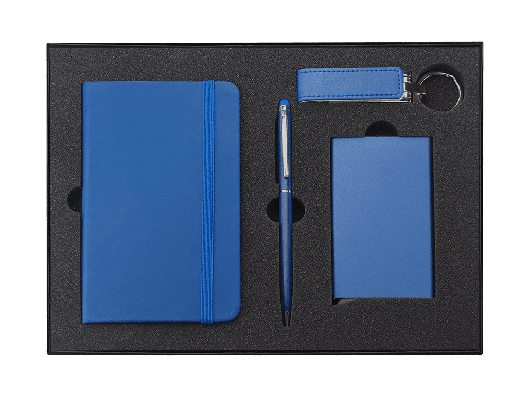 Zestaw notes, długopis, etui RFID i pendrive USB P064784J