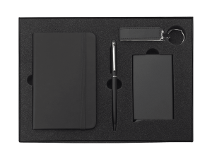 Zestaw notes, długopis, etui RFID i pendrive USB P064784J 