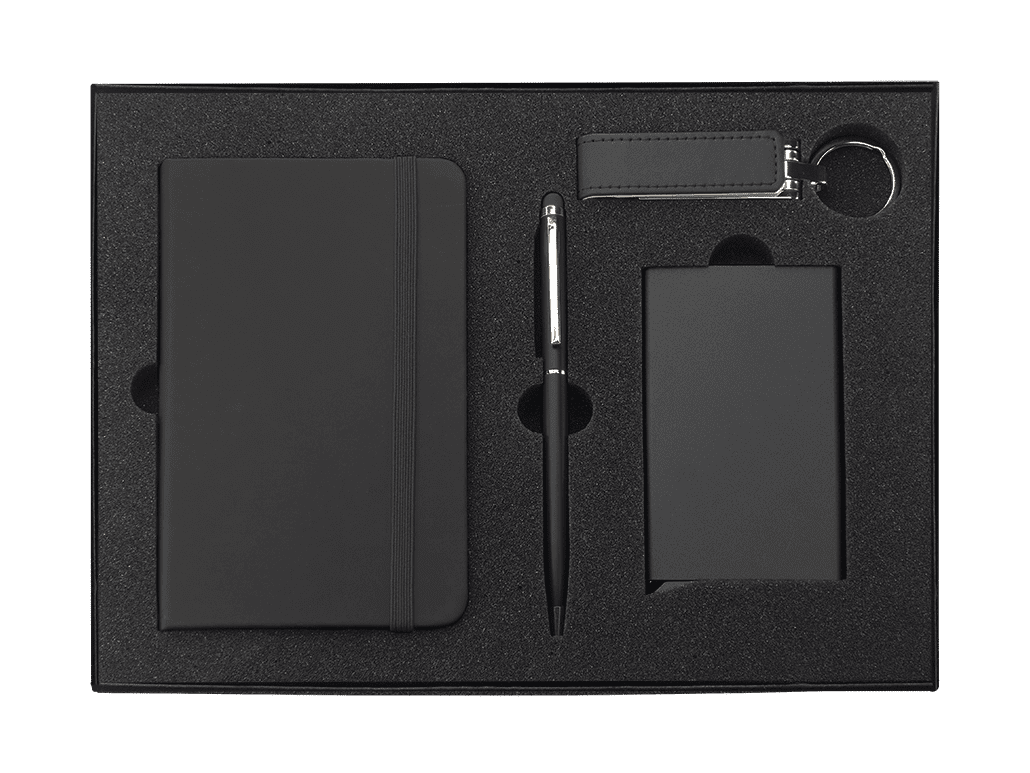 Zestaw notes, długopis, etui RFID i pendrive USB P064784J JA-1711076