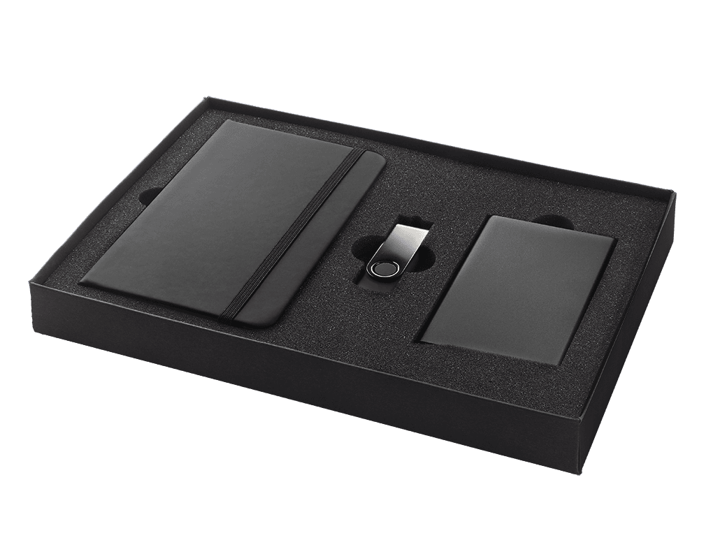 Zestaw notes, etui RFID i pendrive USB P065227J