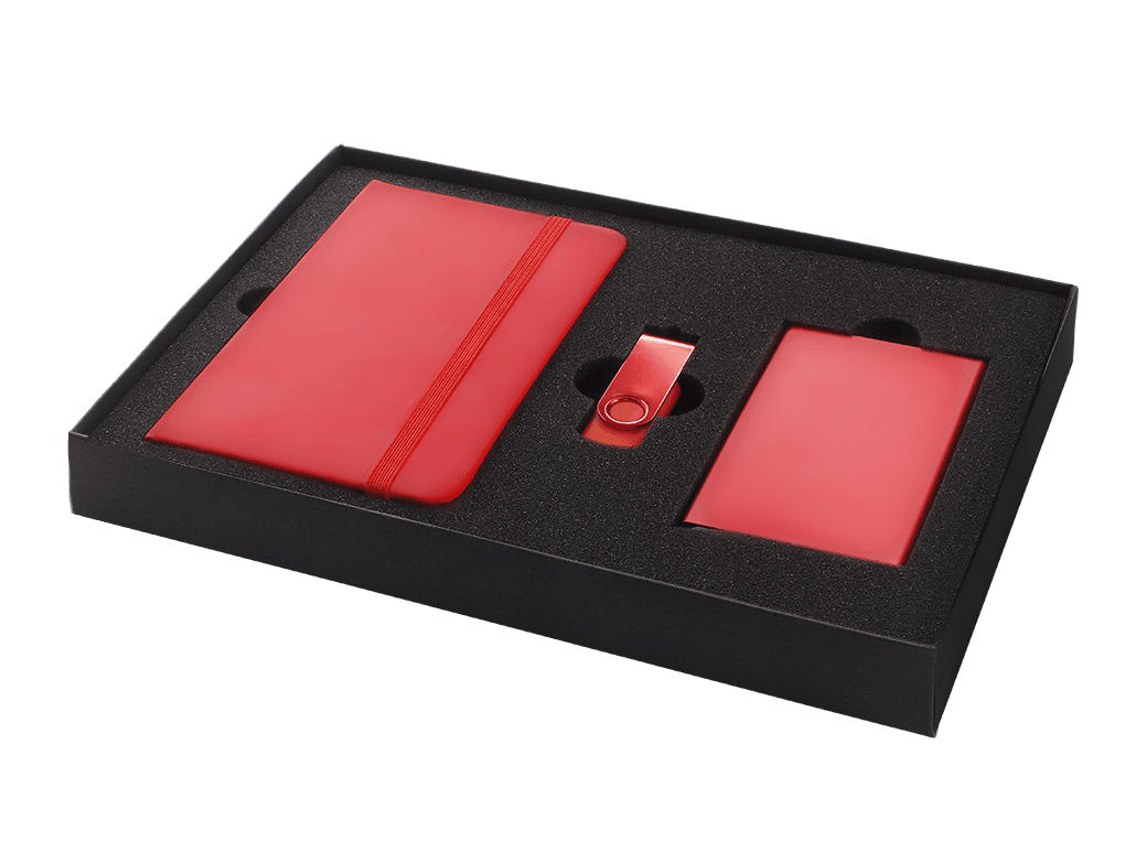 Zestaw notes, etui RFID i pendrive USB P065227J