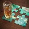 Zestaw 4 podkładek pod szklankę PUZZLE P065269J 2 Zestaw 4 podkładek pod szklankę PUZZLE P065269J