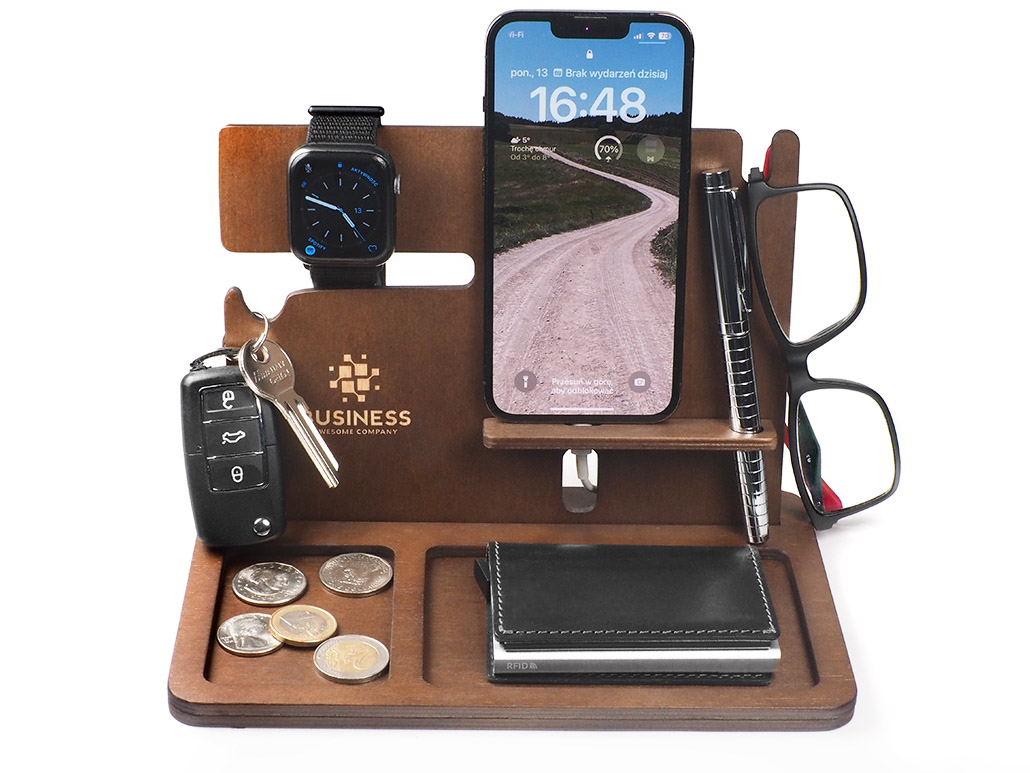 Drewniany organizer P065389J 2 Drewniany organizer P065389J