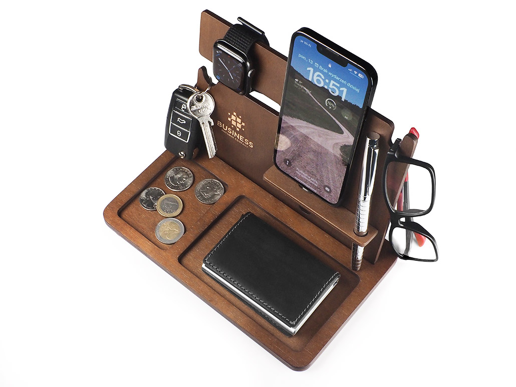 Drewniany organizer P065389J 4 Drewniany organizer P065389J