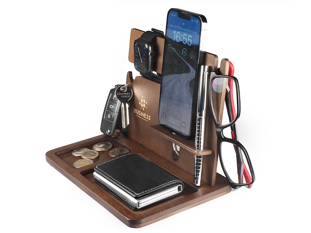 Drewniany organizer P065389J 5 Drewniany organizer P065389J