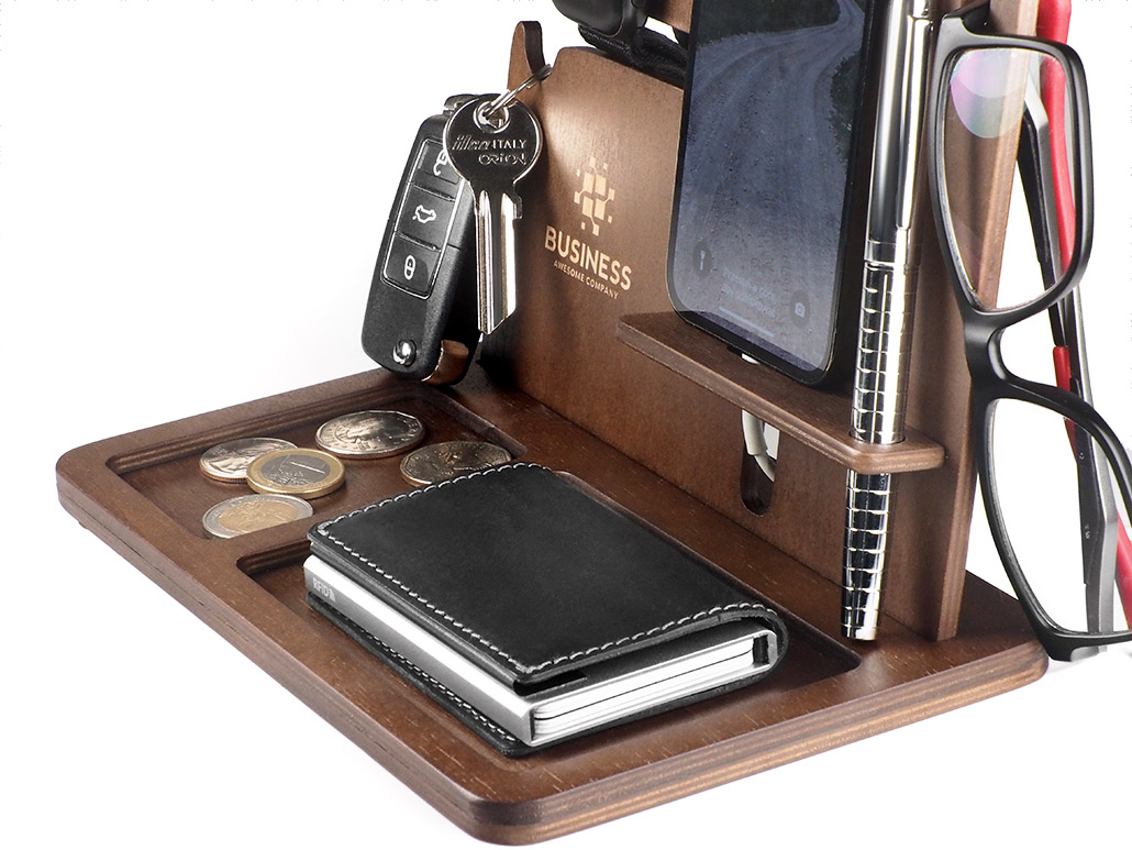 Drewniany organizer P065389J 6 Drewniany organizer P065389J