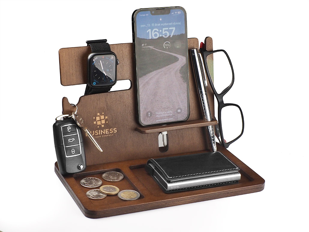 Drewniany organizer P065389J 7 Drewniany organizer P065389J