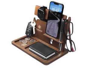 Drewniany organizer P065389J 