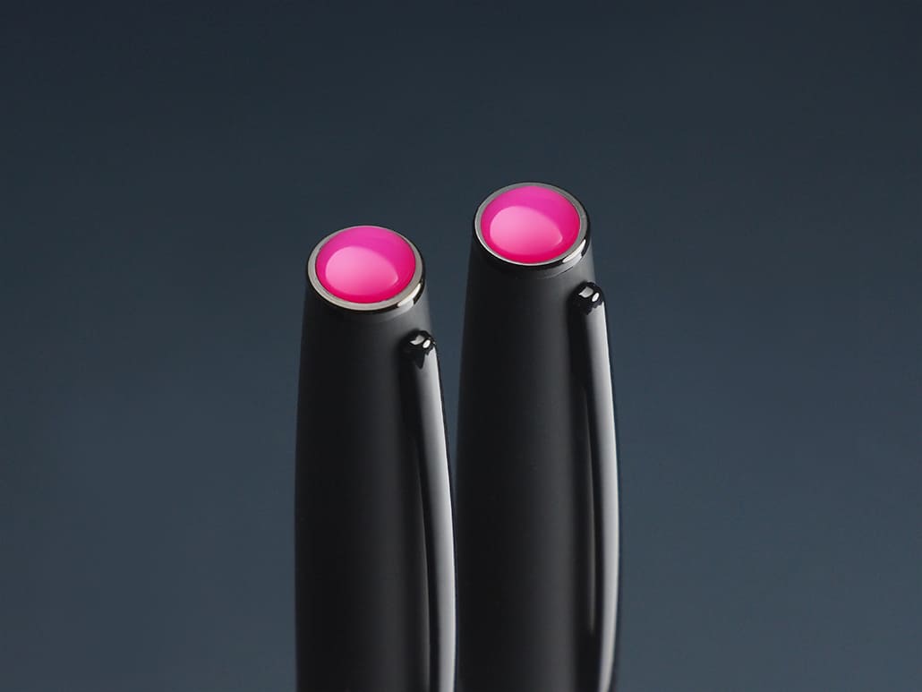 Zestaw piór z Agatem Magenta P109653J JA-2216036 Zestaw piór z Agatem Magenta P109653J JA-2216036