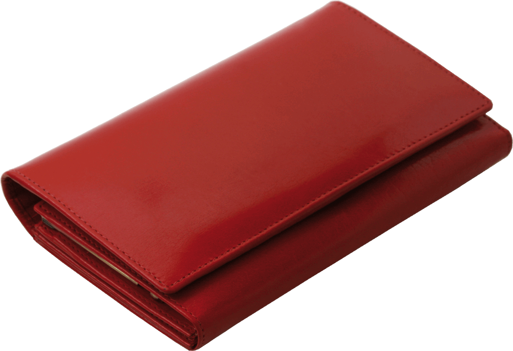 Portfel RFID P049917J czerwony