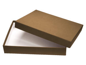 Pudełko kaszerowane papierem ozdobnym (17x11x3cm) P049904J 