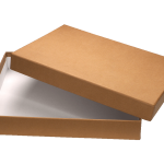 Pudełko kaszerowane papierem ozdobnym (25x21x5cm) P049905J 