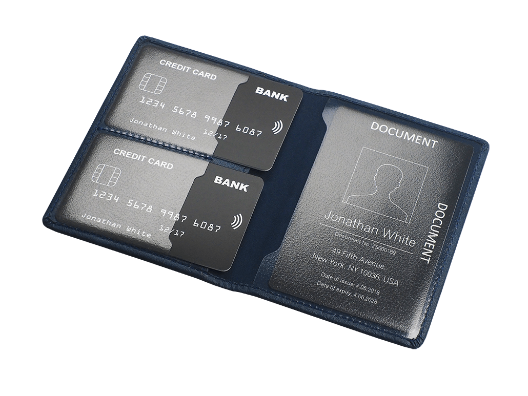 Etui na dokumenty RFID P065370J JA-611327