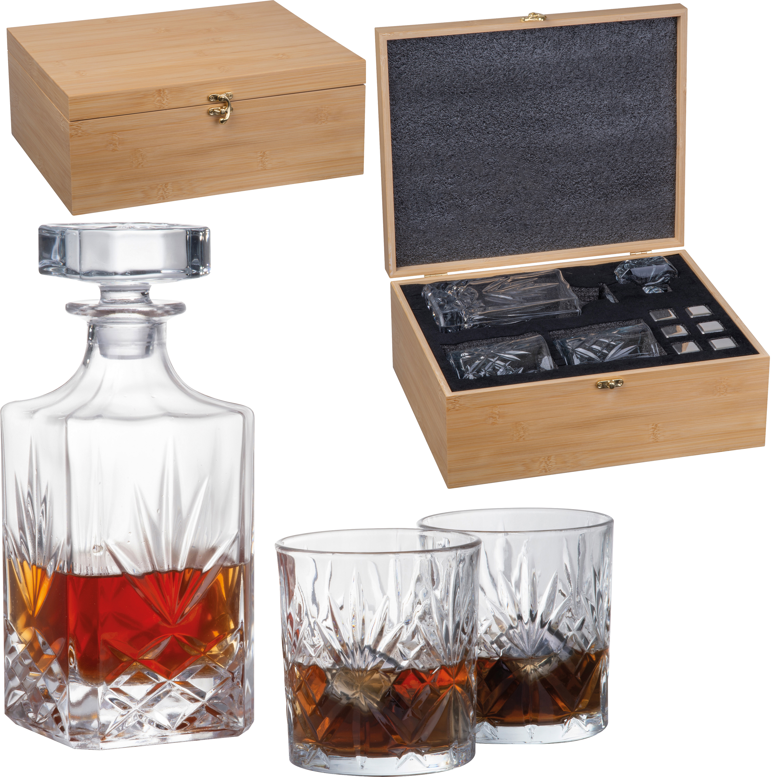 Zestaw do whisky DARLENE P150772K MC-564813-800ml