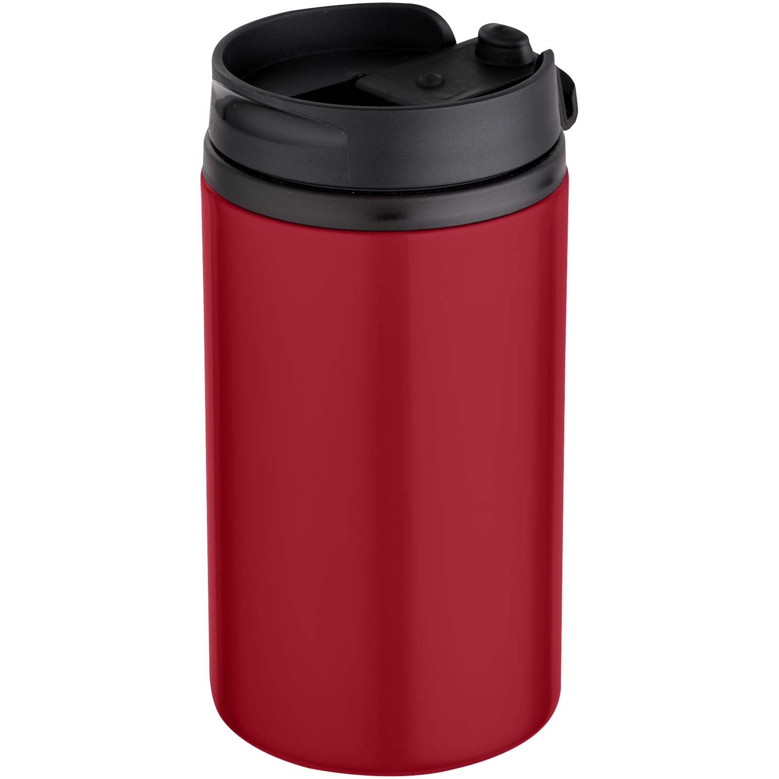Mojave izolowany kubek o pojemności 250 ml ze stali nierdzewnej pochodzącej z recyklingu z certyfikatem RCS P076874C czerwony
