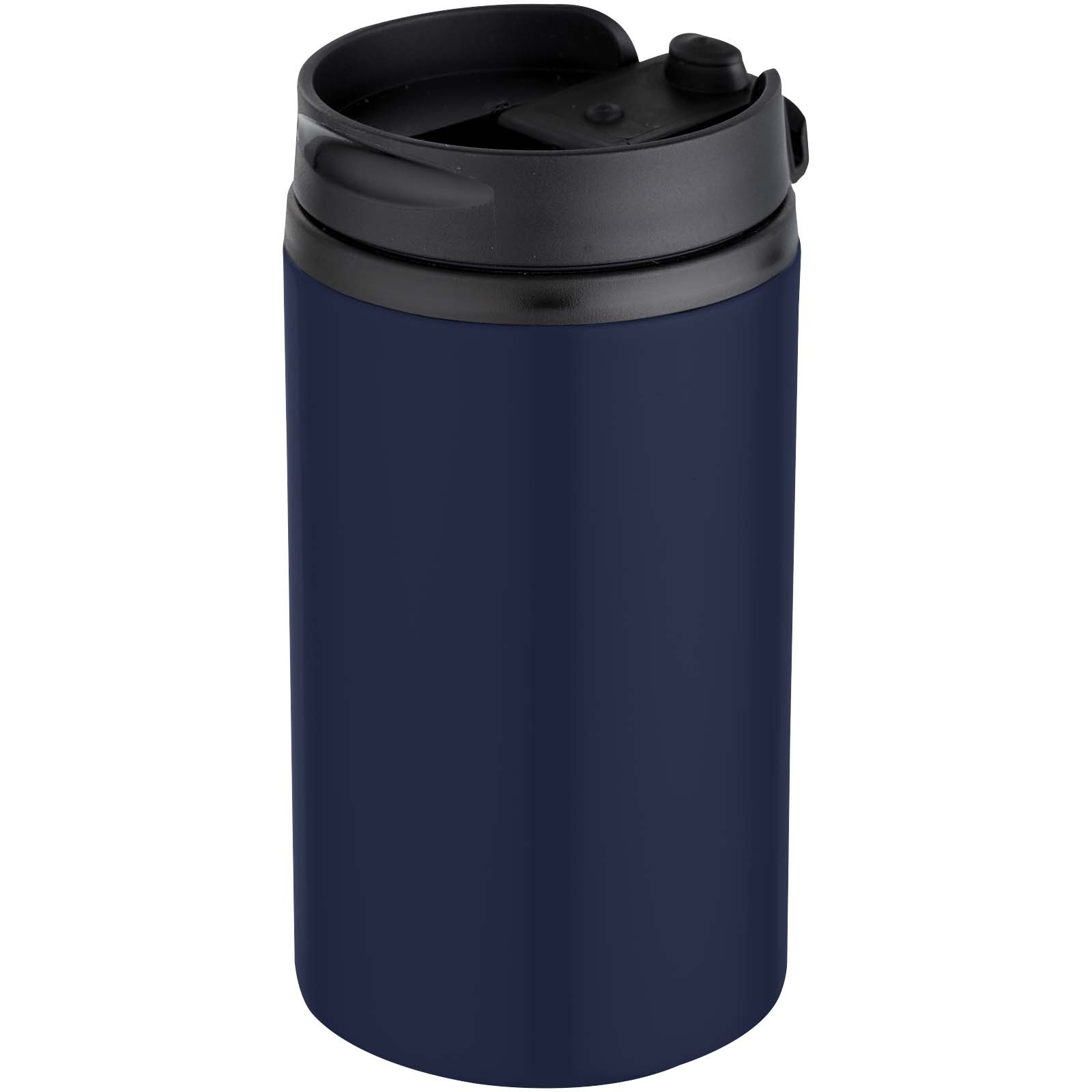 Mojave izolowany kubek o pojemności 250 ml ze stali nierdzewnej pochodzącej z recyklingu z certyfikatem RCS P076874C granatowy